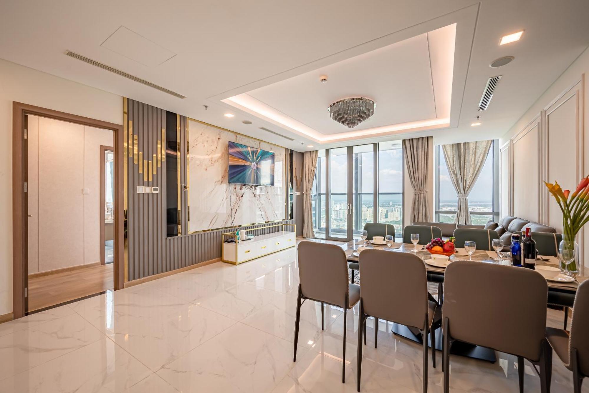 Landmark 81 Condotel Garden Bay โฮจิมินห์ซิตี้ ภายนอก รูปภาพ