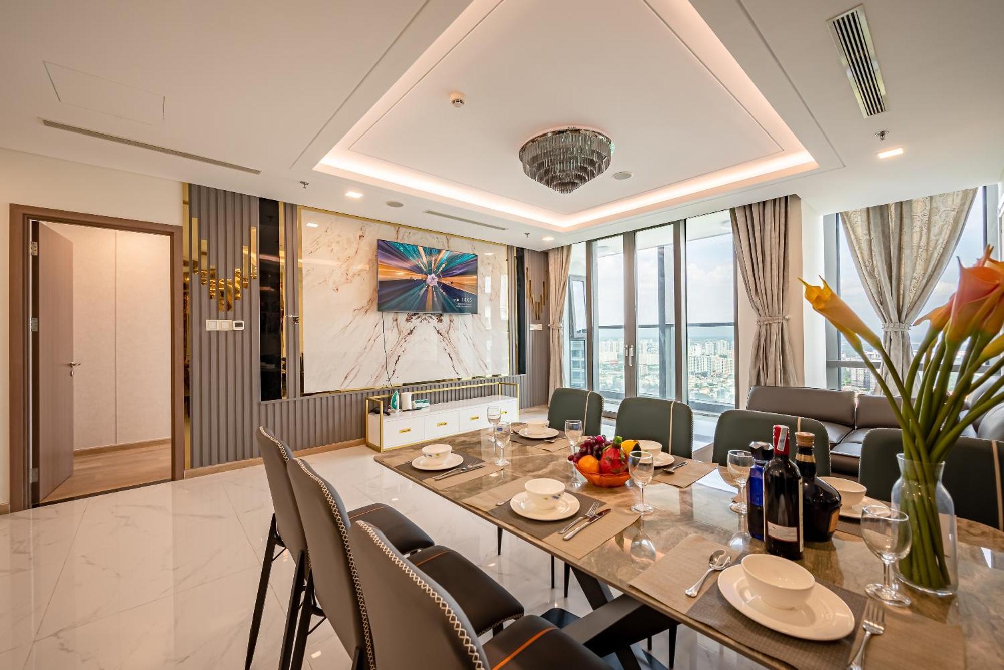 Landmark 81 Condotel Garden Bay โฮจิมินห์ซิตี้ ภายนอก รูปภาพ