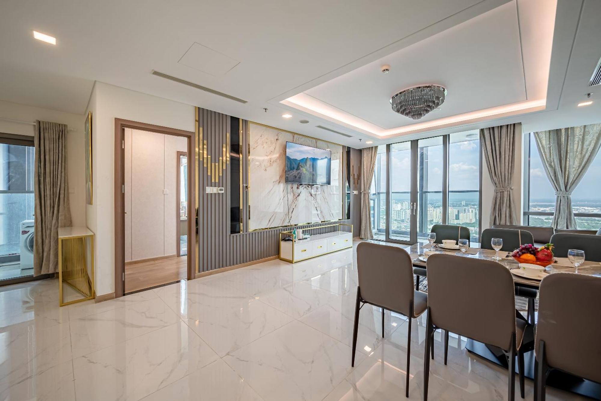 Landmark 81 Condotel Garden Bay โฮจิมินห์ซิตี้ ภายนอก รูปภาพ