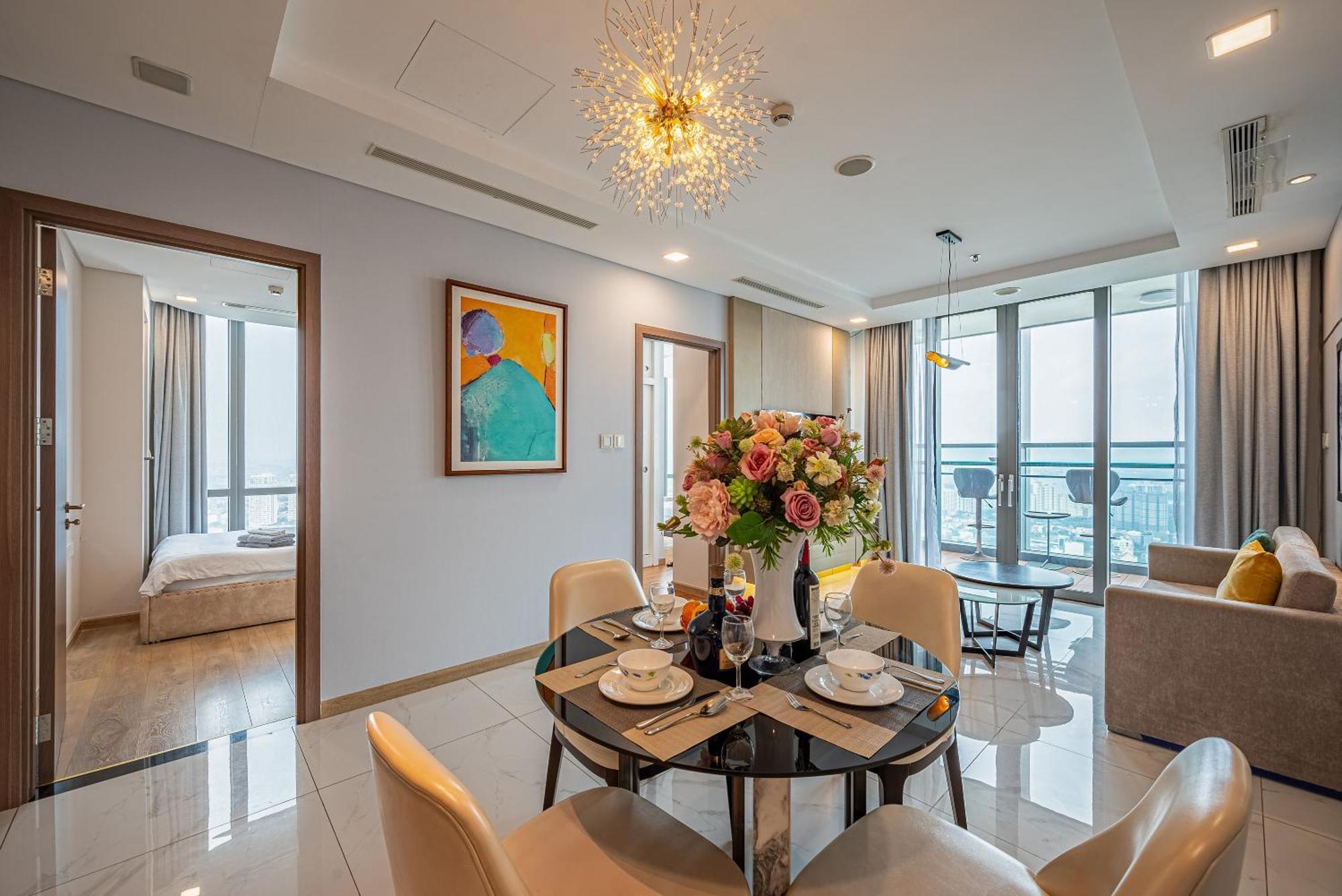 Landmark 81 Condotel Garden Bay โฮจิมินห์ซิตี้ ภายนอก รูปภาพ